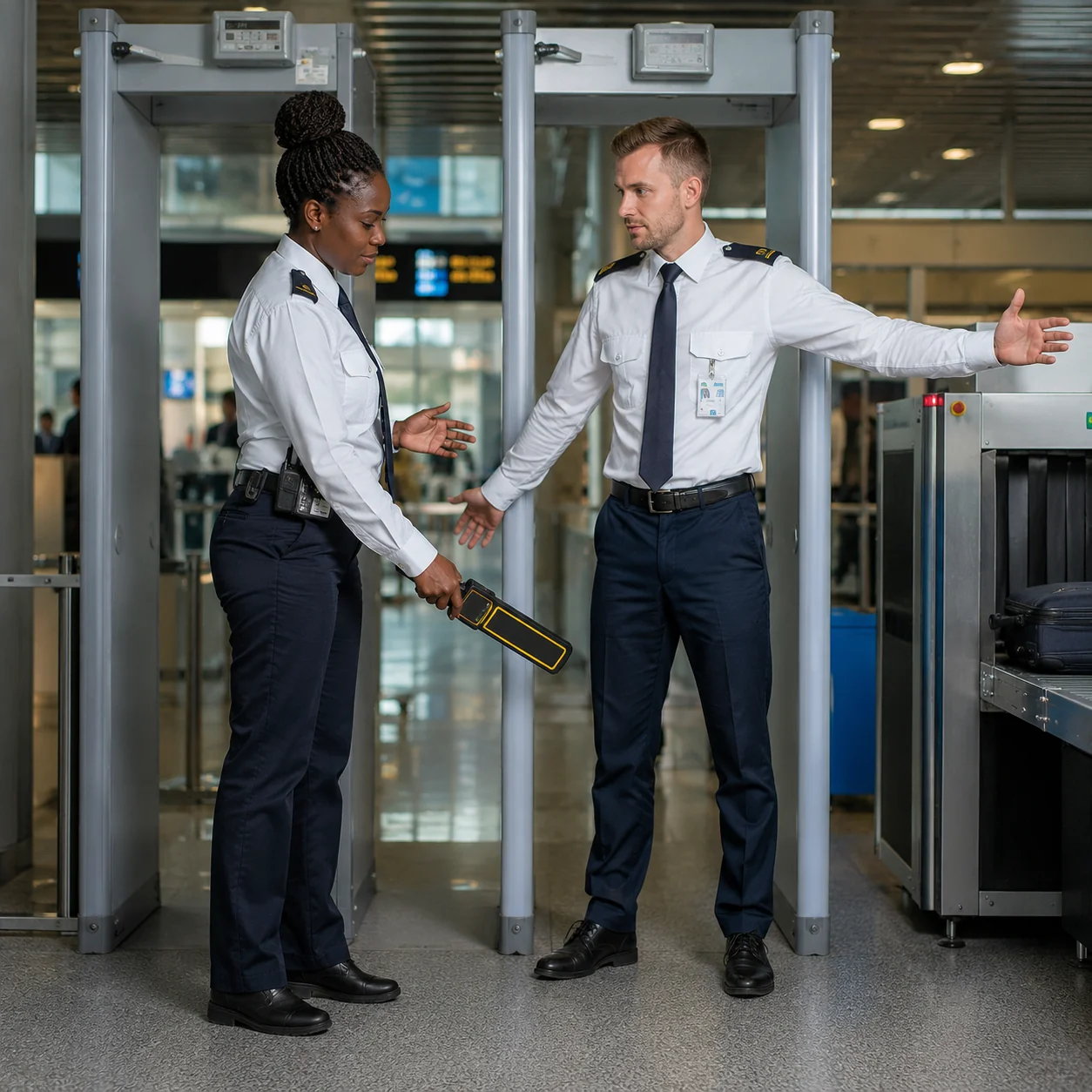Agente de seguridad aeroportuaria
